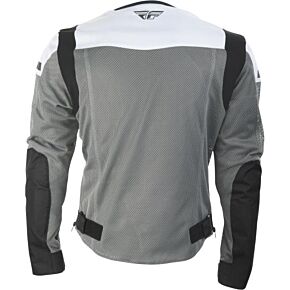 FLY RACING Flux Air Mesh Jacket Black/white Xl