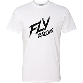 FLY RACING Fly Brawl Tee White 2x