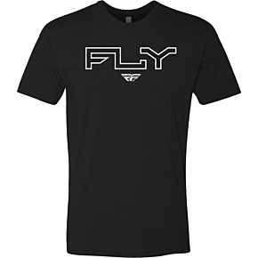 FLY RACING Fly Edge Tee Black 2x
