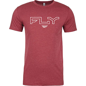 FLY RACING Fly Edge Tee Cardinal Xl