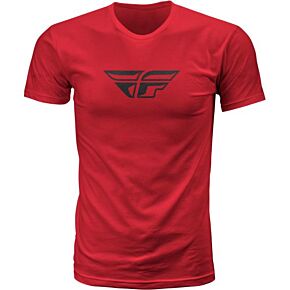 FLY RACING Fly F-wing Tee Red Sm