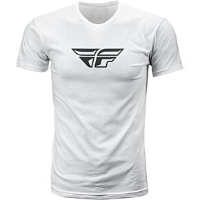 FLY RACING Fly F-wing Tee White 2x
