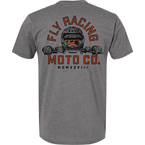 FLY RACING Fly Formula Tee Charcoal Lg
