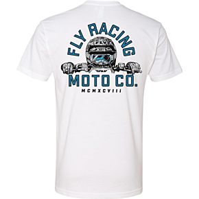 FLY RACING Fly Formula Tee White Md
