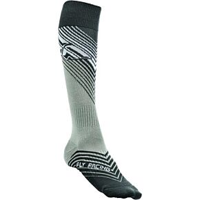 FLY RACING Fly Mx Socks Thin Black/white Lg/xl
