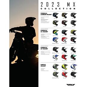 FLY RACING Fly Mx23 Gear And Helmet Pop Double Sided Sign 2023