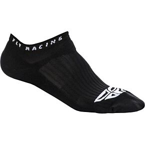 FLY RACING Fly No Show Socks Black Lg/xl