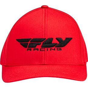 FLY RACING Fly Podium Hat Red Lg/xl