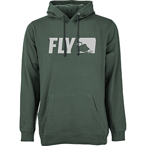 FLY RACING Fly Primary Hoodie Alpine Green Md