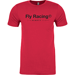 FLY RACING Fly Trademark Tee Red Sm