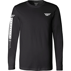 FLY RACING Fly Tribe Long Sleeve Tee Black Md