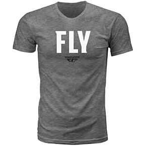 FLY RACING Fly Wfh Tee Dark Grey Heather Md