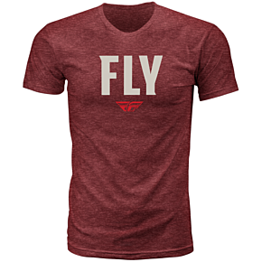 FLY RACING Fly Wfh Tee Red Heather 2x