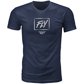 FLY RACING Fly Zoom Tee Navy Lg