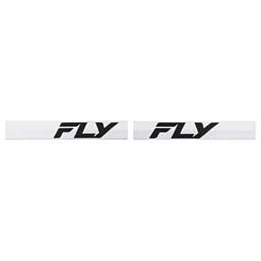FLY RACING Focus Goggle White/black W/ Clear Lens