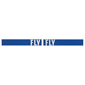 FLY RACING Focus Snow Goggle Blue/white W/ Sky Blue Mirror/blue Lens