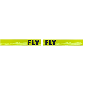 FLY RACING Focus Snow Goggle Green/black W/ Gold Mirror/yellow Lens