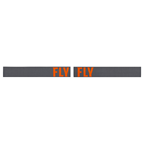 FLY RACING Focus Snow Goggle Grey/orange W/ Red Mirror/rose Lens