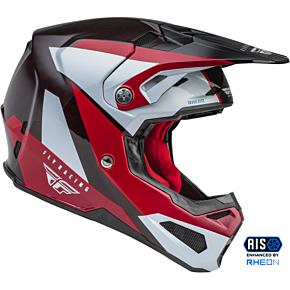 FLY RACING Formula Carbon Prime Helmet Red/white/red Carbon 2x