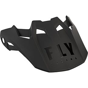 FLY RACING Formula Carbon Solid Helmet Visor Matte Black Carbon Yl-sm