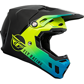 FLY RACING Formula Cc Centrum Helmet Black/blue/hi-vis Lg