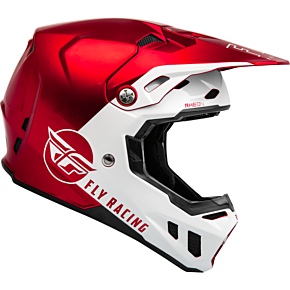 FLY RACING Formula Cc Centrum Helmet Metallic Red/white Sm