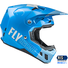 FLY RACING Formula Cc Primary Helmet Blue/grey Lg