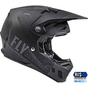 FLY RACING Formula Cc Primary Helmet Matte Grey/black Lg