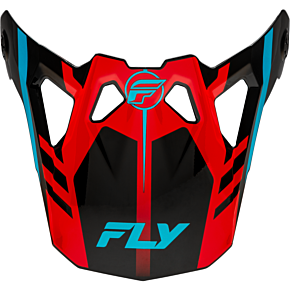 FLY RACING Formula Cp Krypton Visor Red/black/blue M-2x