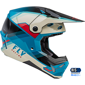 FLY RACING Formula Cp Rush Helmet Black/stone/dark Teal Xs