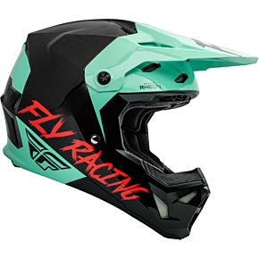 FLY RACING Formula Cp S.e. Rave Helmet Black/mint/red 2x