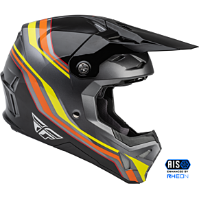 FLY RACING Formula Cp S.e. Speeder Helmet Black/yellow/red Md