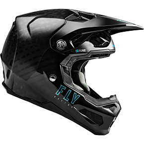 FLY RACING Formula S Carbon Helmet Black Lg-s1a