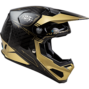 FLY RACING Formula S Carbon Legacy Helmet Black/gold Xs