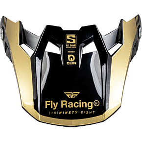 FLY RACING Formula S Carbon Legacy Visor Black/gold Md/lg