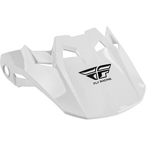 FLY RACING Formula Visor Gloss White Md-lg