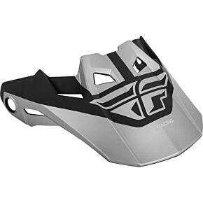 FLY RACING Formula Visor Matte Black/silver Md