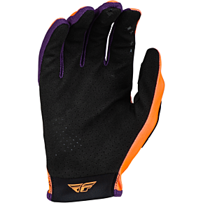 FLY RACING Girl's Lite Gloves Neon Coral/deep Purple Yl