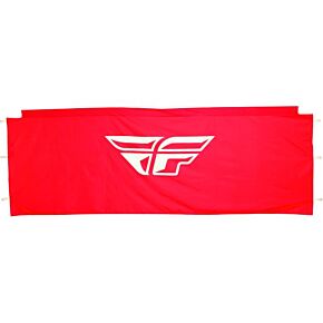 FLY RACING Half Wall Red 10x10