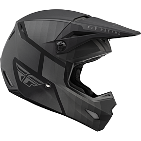 FLY RACING Kinetic Drift Helmet Matte Black/charcoal Lg