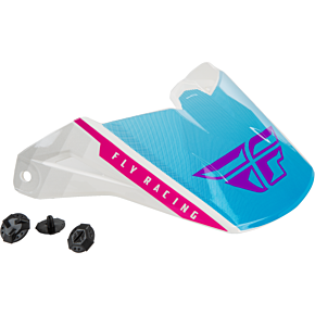 FLY RACING Kinetic Drift Helmet Visor Pink/white/blue