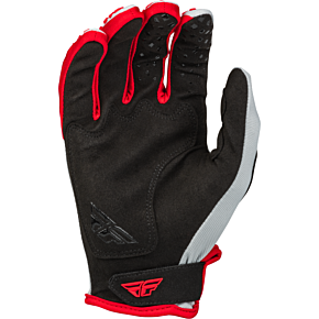 FLY RACING Kinetic Gloves Red/grey Lg