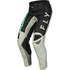 FLY RACING Kinetic Jet Pants Black/mint/grey Sz 36