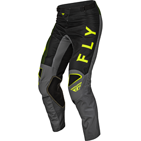 FLY RACING Kinetic Jet Pants Black/olive Green/hi-vis Sz 42