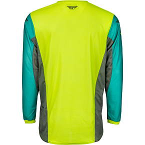 FLY RACING Kinetic Mesh Kore Jersey Hi-vis/teal/grey Md