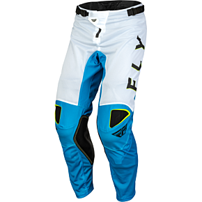 FLY RACING Kinetic Mesh Kore Pants Blue/white/hi-vis Sz 40