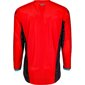 FLY RACING Kinetic Mesh Rave Jersey Red/black/mint 2x