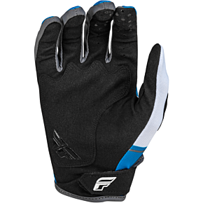FLY RACING Kinetic Prix Gloves Bright Blue/charcoal Sm