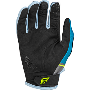 FLY RACING Kinetic Prix Gloves Charcoal/hi-vis Sm