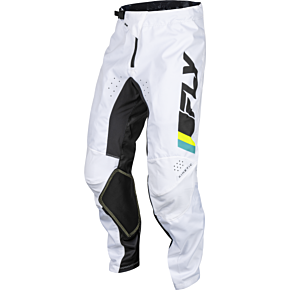 FLY RACING Kinetic Prix Pants White/black/hi-vis Sz 38